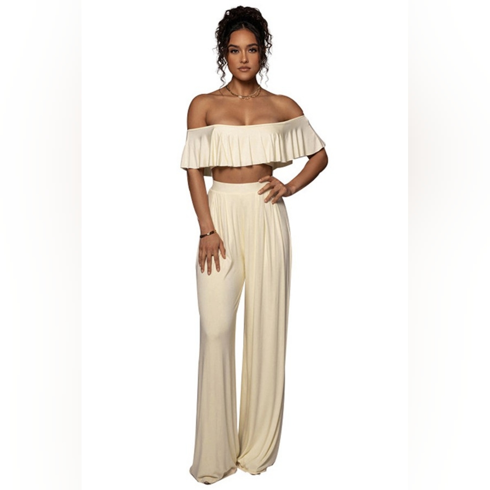 SEXY TWO PIECE SET TOP AND PANT